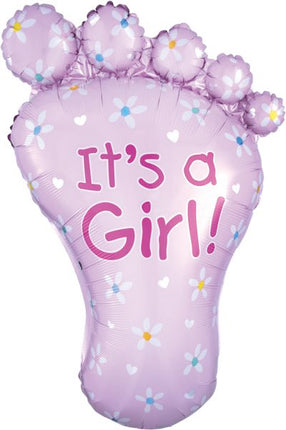 28” It's a Girl Foot