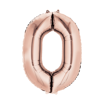 Numeros 34" Rosa Gold