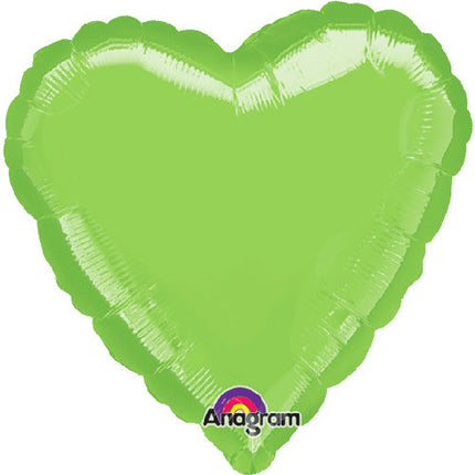 18” Green Kiwi Heart