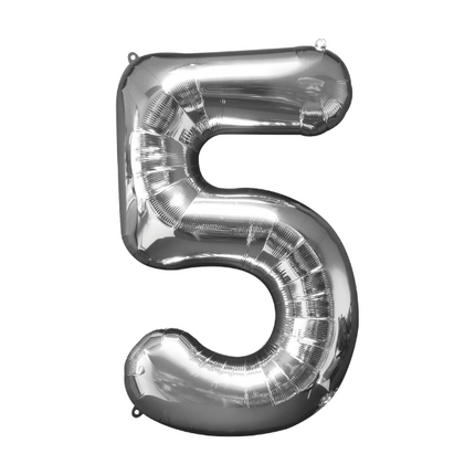 Numeros 14" Plata