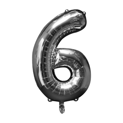 Numeros 14" Plata