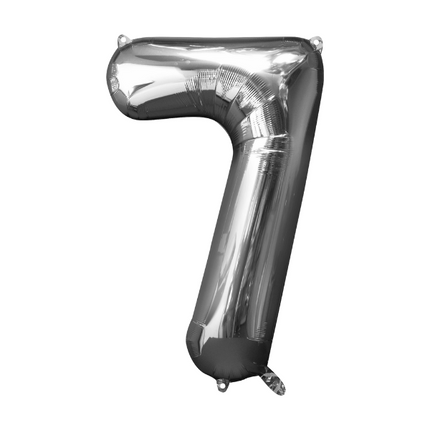 Numeros 14" Plata