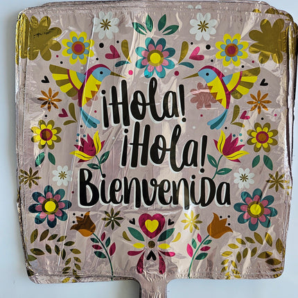 18" Hello Welcome Balloon