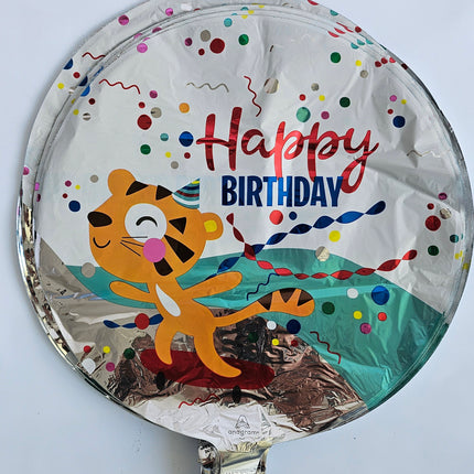 18” Happy Tiger Birthday