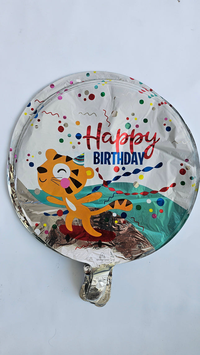 18” Happy Tiger Birthday