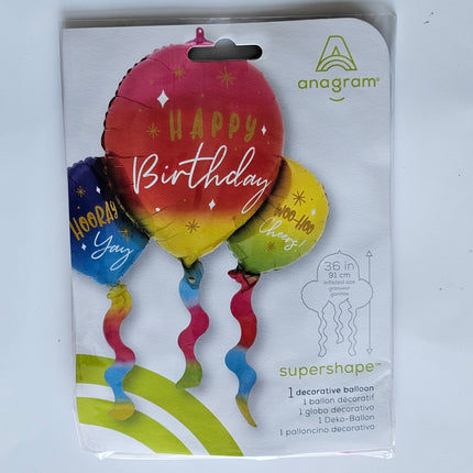 SuperShape Birthday Fun Balloons