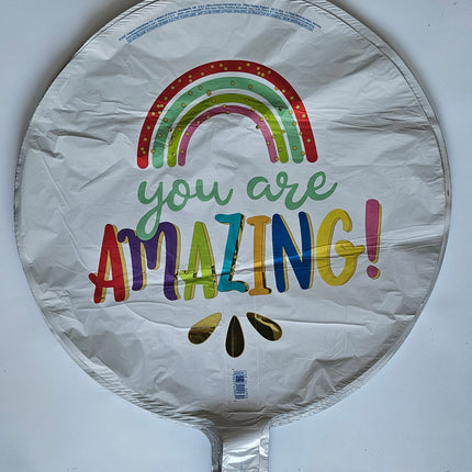 17" You Are Amazing Rainbow