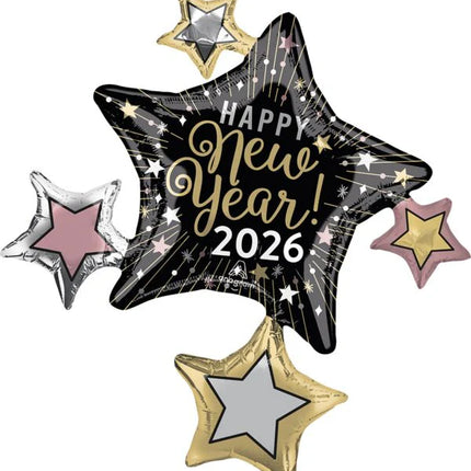 35" 2026 NYE Celebration Stars