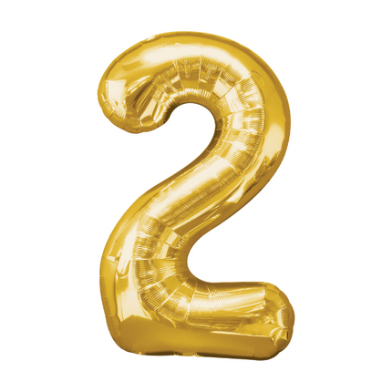 Numeros 14" Dorado