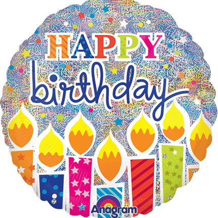 Supershape Shimmer Birthday Candles 