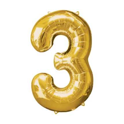 Numeros 14" Dorado