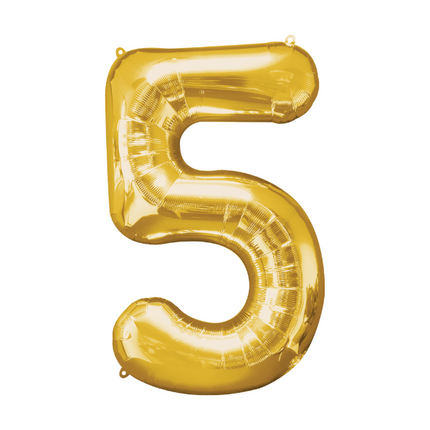 Numeros 14" Dorado