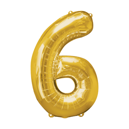 Numeros 14" Dorado