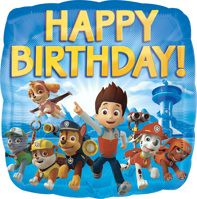 18" Patrol Happy Birthday