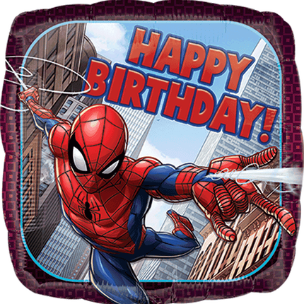 17" Spider-Man Happy Birthday