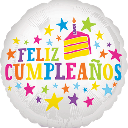 18" Happy Birthday Stars