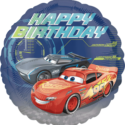 17" Cars 3 Happy Birthday