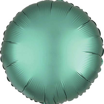 17"  Satin Luxe Jade Redondo