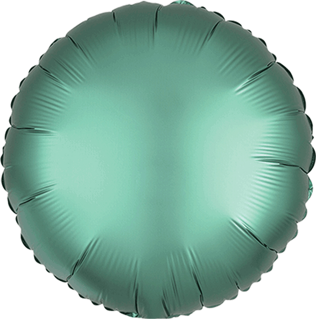 17"  Satin Luxe Jade Redondo