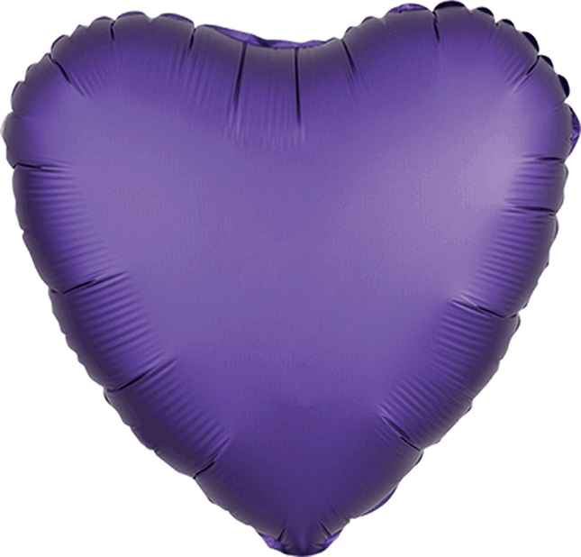 17" Satin Luxe Purple Royale