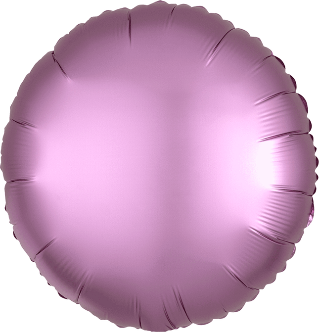 17” Satin Luxe Flamingo