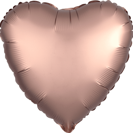 17” Satin Luxe Rose Copper