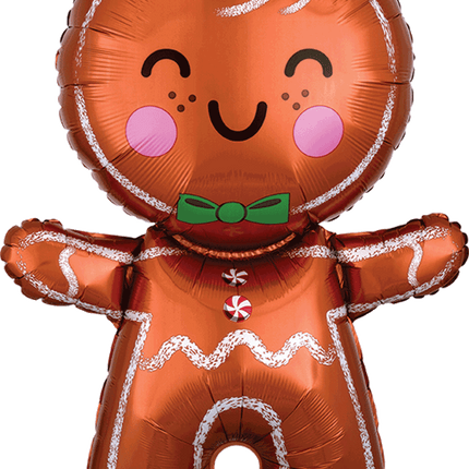 36" Happy Gingerbread Man