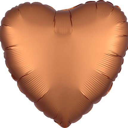 17” Satin Amber Orange