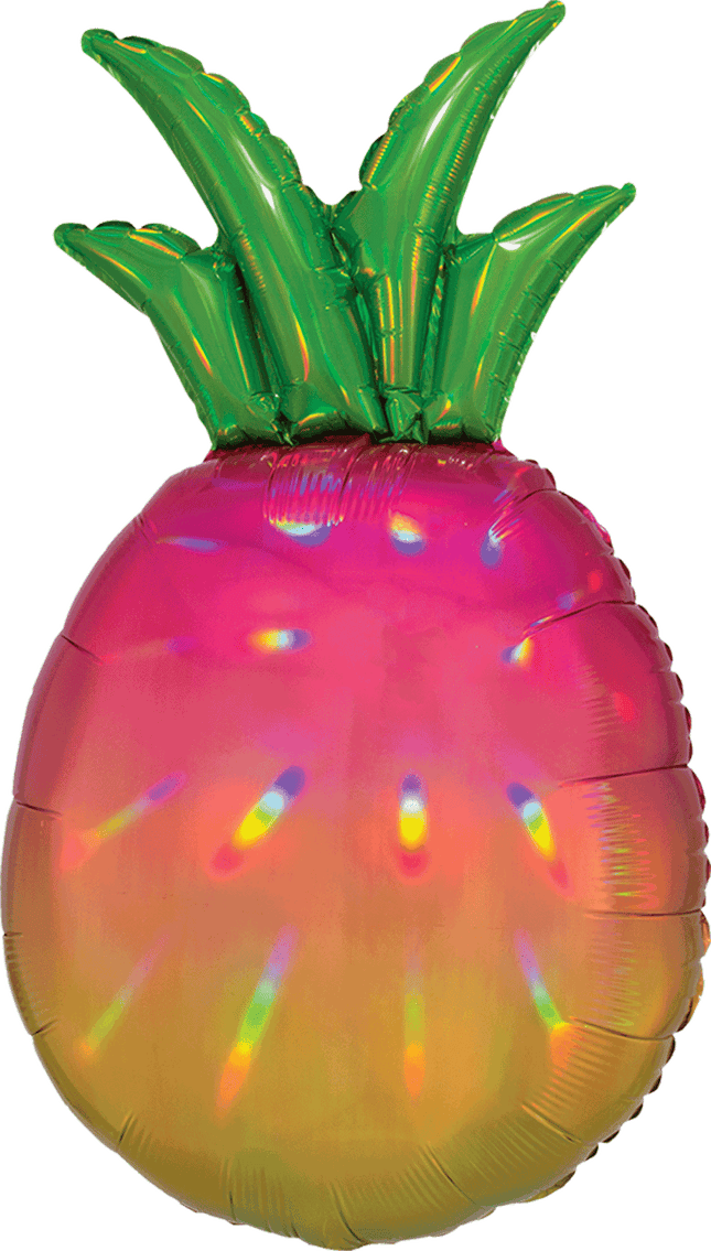 28" Iridescent Pineapple