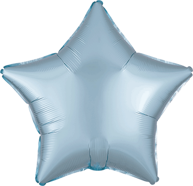19” Estrella Pastel Blue Satin
