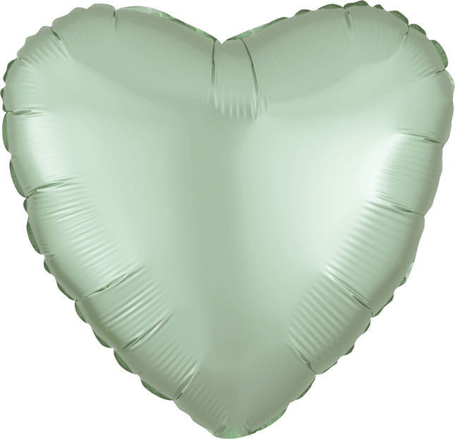 17” Satin Mint Green