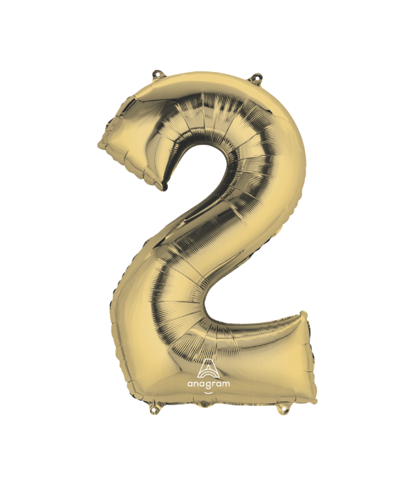 Numeros 34" Oro Blanco