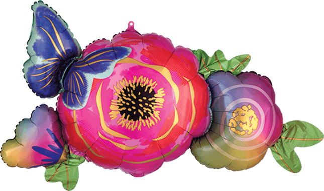 Supershape Infused Flowers & Butterfly