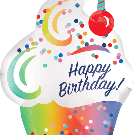 Supershape Satin Satin Cupcake