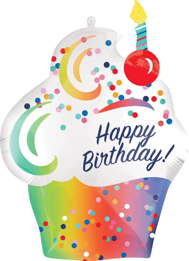 Supershape Satin Satin Cupcake