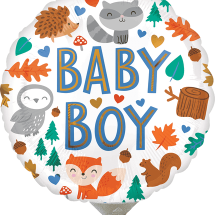 18" Baby Boy Woodland Fun