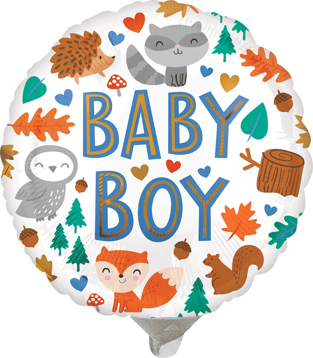 18" Baby Boy Woodland Fun