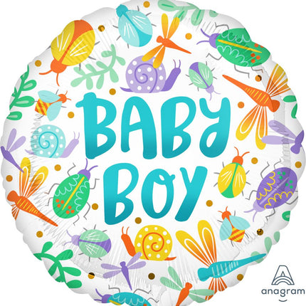 18" Baby Boy Watercolor Balloon