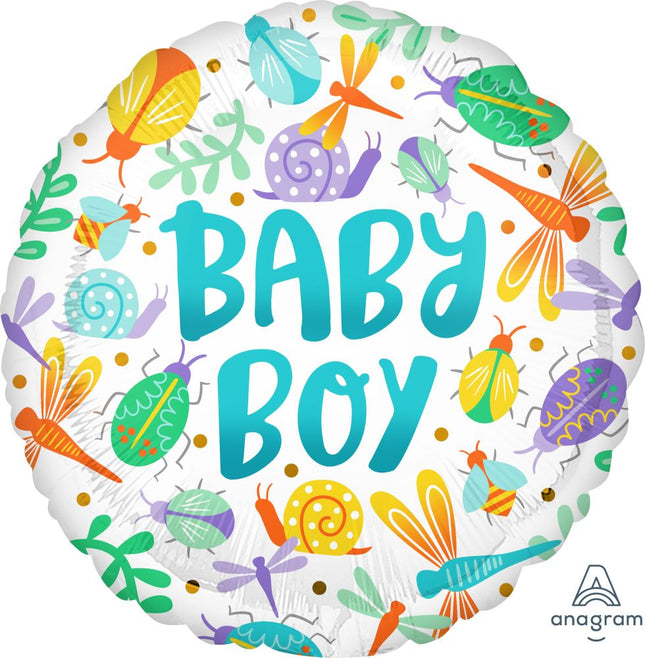 18" Baby Boy Watercolor Balloon