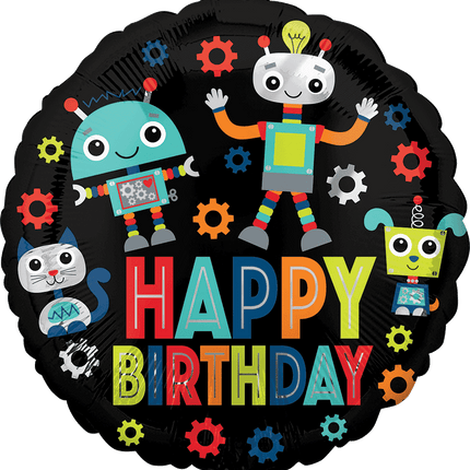 17" Birthday Robots