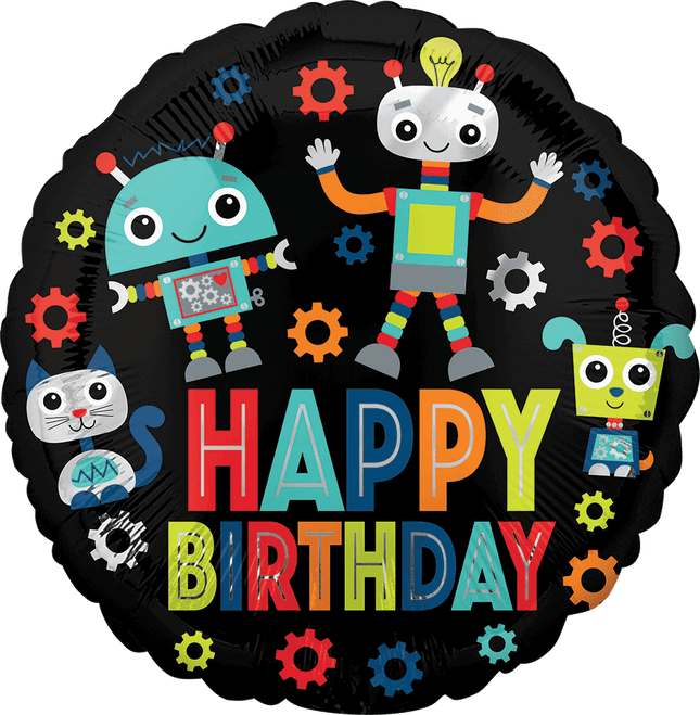 17" Birthday Robots