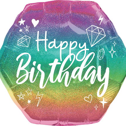 Supershape Sparkle Birthday