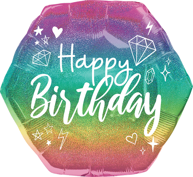 Supershape Sparkle Birthday