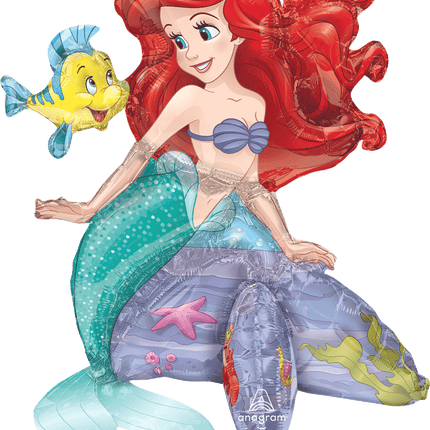 Multiballoon Ariel The Little Mermaid (Air Only)