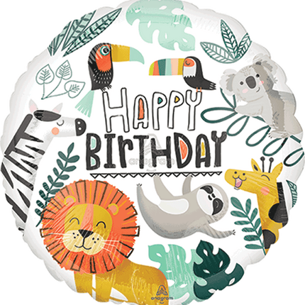 17" Get Wild Birthday