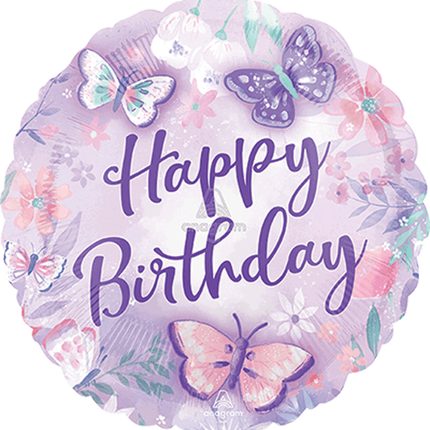 18" Flutters Happy Birthday