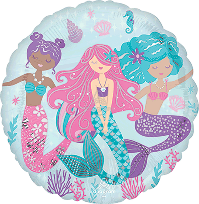 18” Shimmering Mermaid