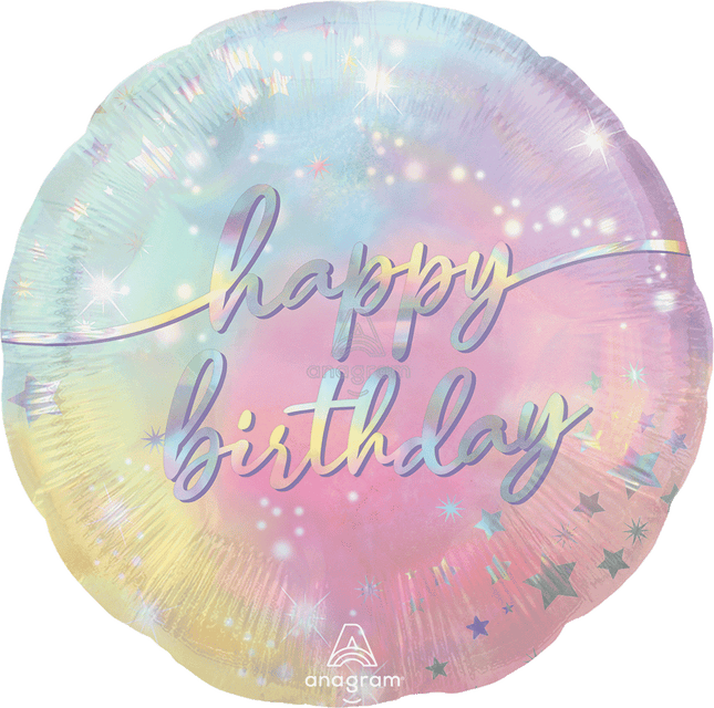 18" Luminous Birthday Balloon