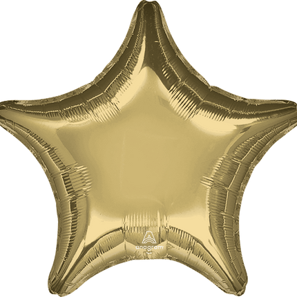 18” Solid White Gold star