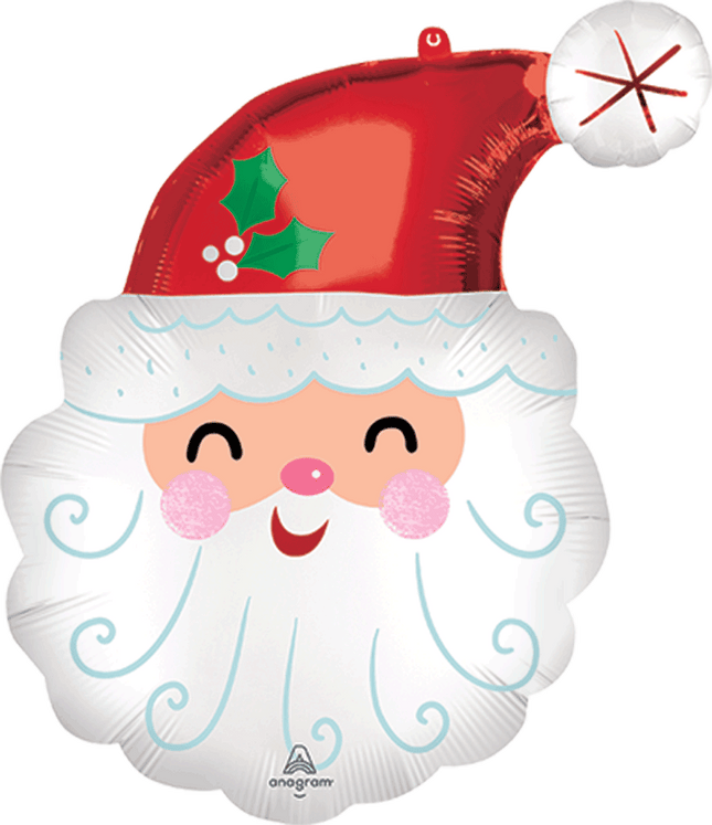 Supershape Smiley Santa Head